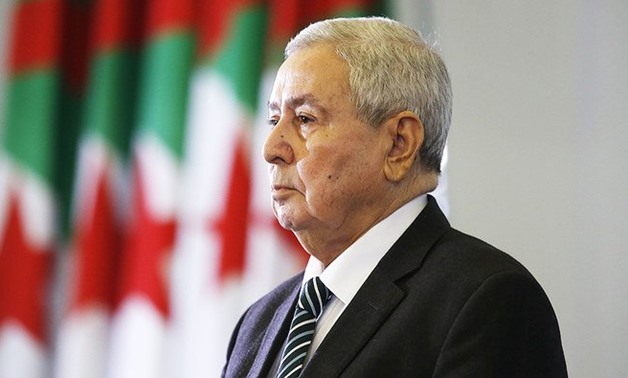 Interim President Abdelkader Bensalah named appointed a new head of Algeria’s Constitutional Council. (AP)
