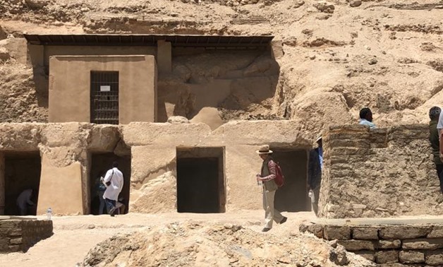 Egypt announced the discovery of a new tomb at the Draa Abul Naga necropolis in Luxor’s West Bank on Thursday- Egypt Today/Mustafa Marie