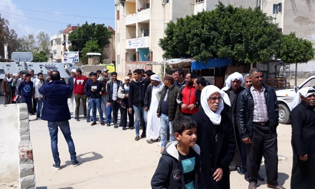 High voter turnout in Sinai’s Sheikh Zoeid