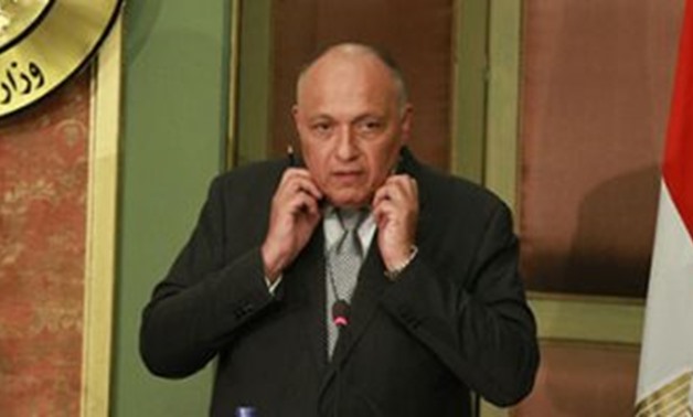 FILE: Foreign Minister Sameh Shoukry