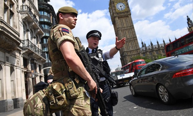 Britain's terror threat assessment has been raised to "critical", the highest level, meaning an attack is considered imminent – AFP/Justin Tallis