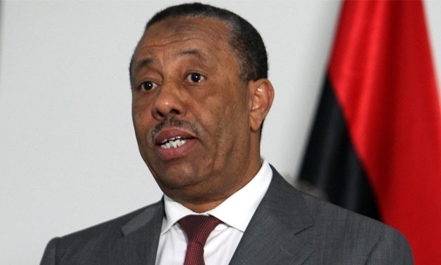 Head of Libya’s interim government Abdullah al-Thani - File Photo

