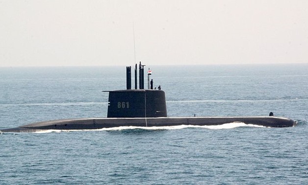 Egyptian Navy (S41) Type 209-1400-class submarine- CC via Wikimedia