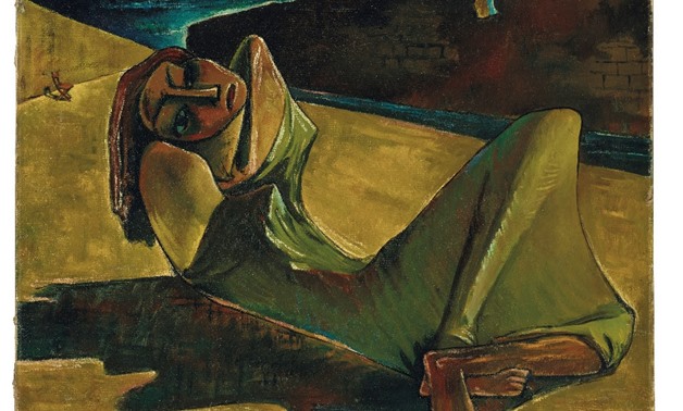 Ramsès Younan (Egyptian, 1913-1966) ‘Contre le mur’