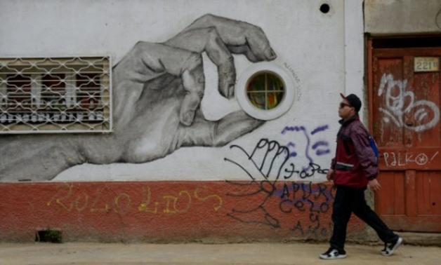 Graffiti and mural art have exploded in Valparaiso over the last five years AFP
