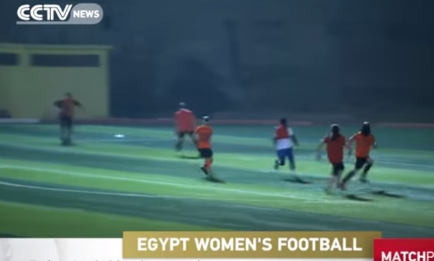 Egyptian female football players - Youtube 