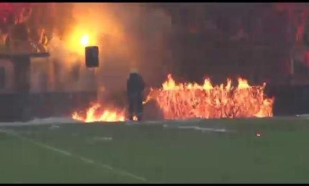 Violence breaks out at Lazur Stadium in Burgas at the Bulgarian Cup final - CBS