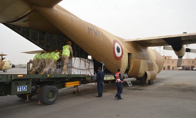 Egypt is sending humanitarian assistance to Mozambique, Malawi and Zimbabwe to help them overcome the adverse effects of the Cyclone Idai- press photo