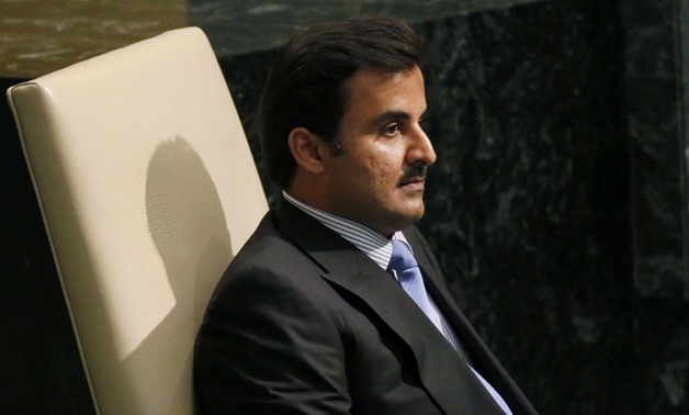 FILE – Qatar's Emir Tamim bin Hamad - Carlo Allegri/Reuters