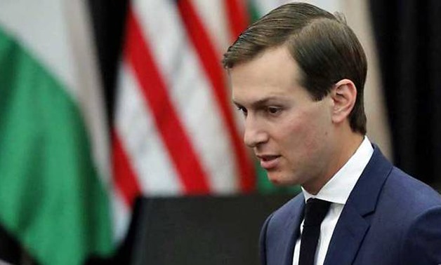 File photo taken on May 23, 2017 shows US President Donald Trump's senior advisor Jared Kushner during a welcome ceremony at the presidential palace in the West Bank city of Bethlehem. AFP/Thomas COEX