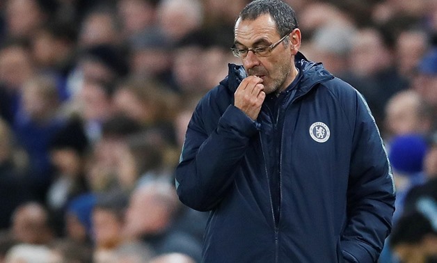 Round of 32 Second Leg - Chelsea v Malmo - Stamford Bridge, London, Britain - February 21, 2019 Chelsea manager Maurizio Sarri. REUTERS/David Klein