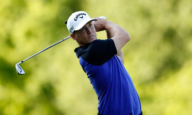 Sweden's Alexander Noren in action on the 18th during the first round Action -Reuters.