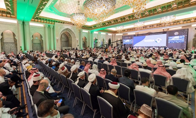 More than 1,000 Islamic scholars and religious experts as well as 80 moderate Muslim figures gather to review their opinion regarding violence and targeting innocent societies - Press photo