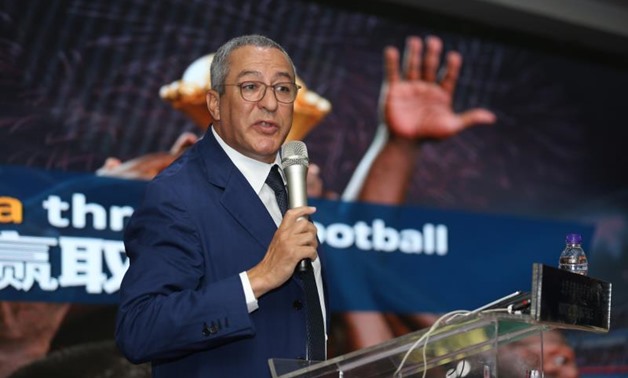 Idriss Akki, President Football Africa at Lagardère Sports, the exclusive marketing and commercial partner of Confédération Africaine de Football (CAF) - FILE