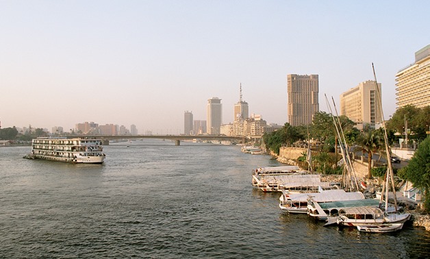 The Nile and 6th October Bridge, as seen from Qasr al-Nil Bridge – Wikimedia Commons/ Przemyslaw "Blueshade" Idzkiewicz