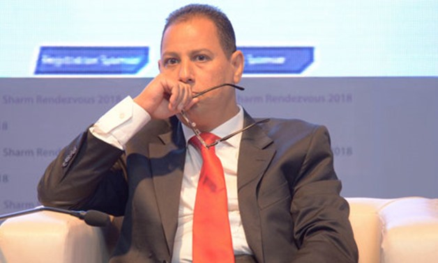 FILE - Head of the Egyptian Financial Supervisory Authority (EFSA) Mohamed Omran
