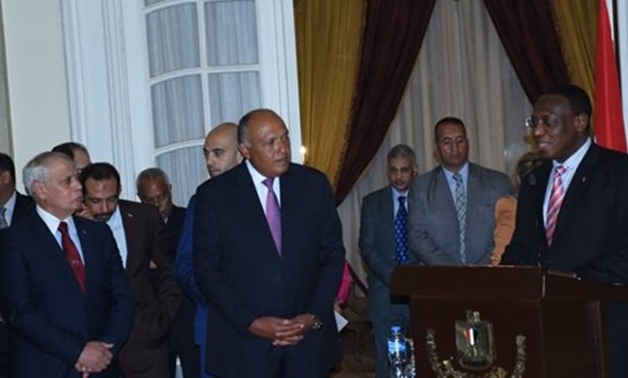 FILE: The tripartite meeting of foreign ministers of Egypt, Tunisia and Algeria held a consultative meeting on the situation in Libya on Wednesday