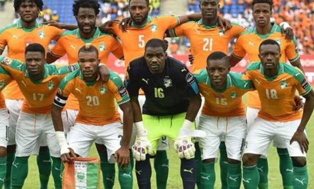 Côte d'Ivoire players - FILE
