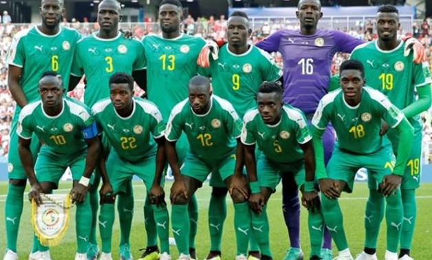Senegal's players - FILE