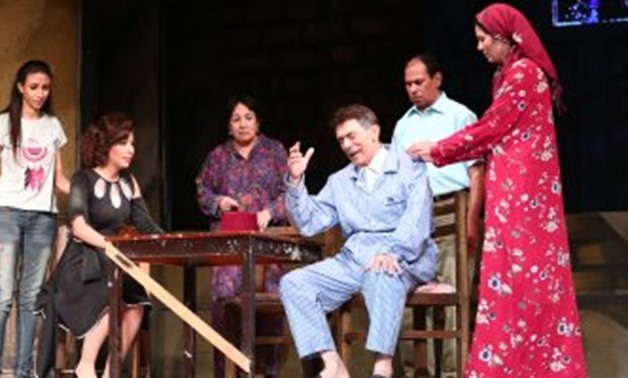 A scene from Khebetna play - Egypt Today.