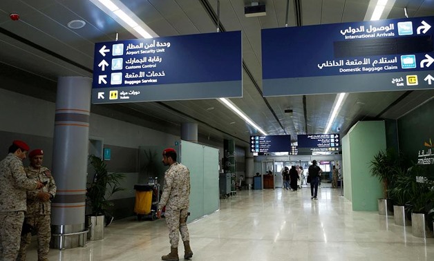 FILE PHOTO: Saudi security officers are seen at Saudi Arabia's Abha airport - Reuters 
