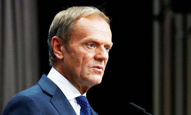 European Council chief Donald Tusk said EU stand behind Cyprus over disputed drilling. (Reuters)
