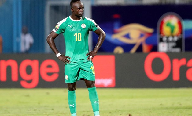 Soccer Football - Africa Cup of Nations 2019 - Group C - Kenya v Senegal - 30 June Stadium, Cairo, Egypt - July 1, 2019 Senegal's Sadio Mane reacts after missing a penalty REUTERS/Suhaib Salem 