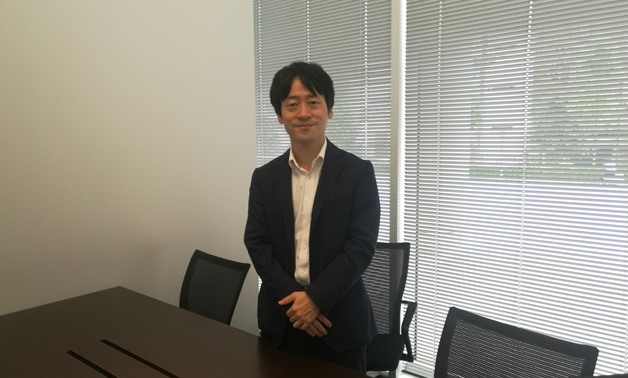 Japan International Cooperation Agency (JICA)’s Middle East division director Masataka TAKESHITA during an interview with Egypt Today July 2019 atJICA’s  headquarters’ in Tokyo- Aya Samir/Egypt Today