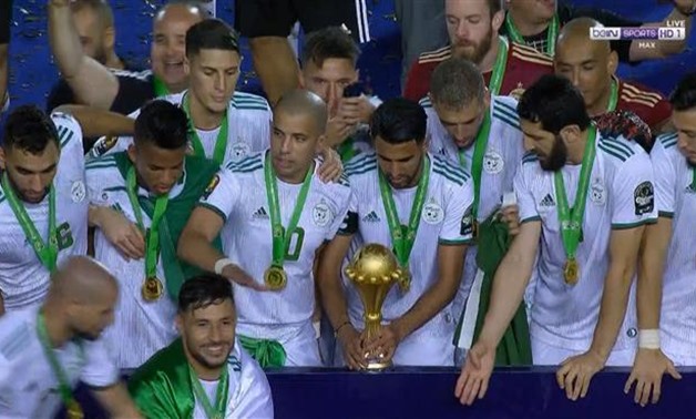 File- Algeria crowned champions of Africa with a 1-0 win over Senegal in Cairo stadium.
