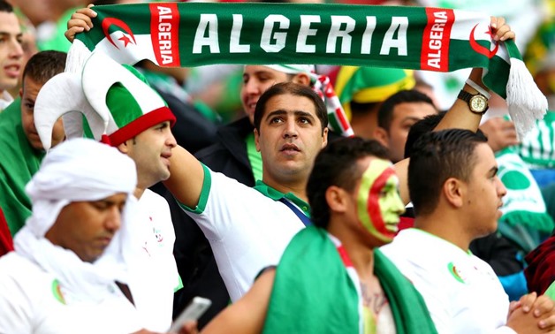 FILE-Algerian football fans