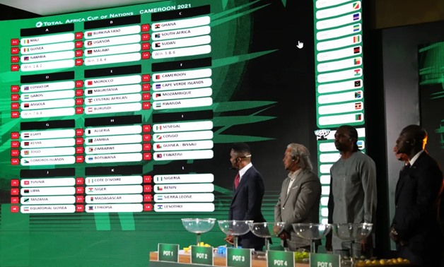FILE - 2021 AFCON Qualifiers draw 