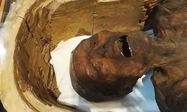 The screaming mummy located in the Egyptian Museum - AFP photo