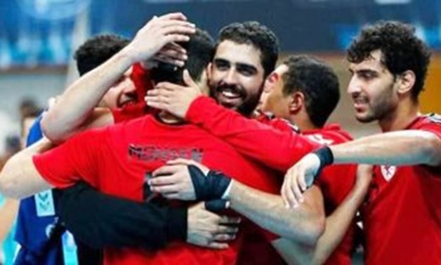 FILE - Handball Egyptian national team