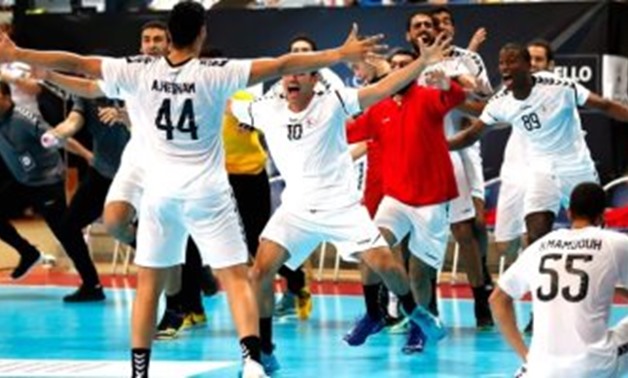 FILE - Handball Egyptian National Team 