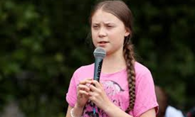 FILE PHOTO: Swedish environmental activist Greta Thunberg attends "Fridays for Future" protest, claiming for urgent measures to combat climate change, in Berlin, Germany, July 19, 2019. REUTERS/Fabrizio Bensch/File Photo
