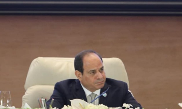 FILE- Sisi's speech came during a session on digitization on the second day of the seventh edition of the National Youth Conference, taking place at the New Administrative Capital