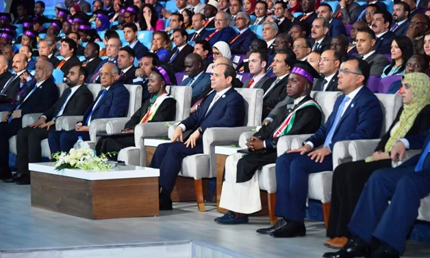 President Sisi Sisi on Wednesday announced a bunch of decisions at the closing session of the seventh National Youth Conference, July 31, 2019 - Egypt Today