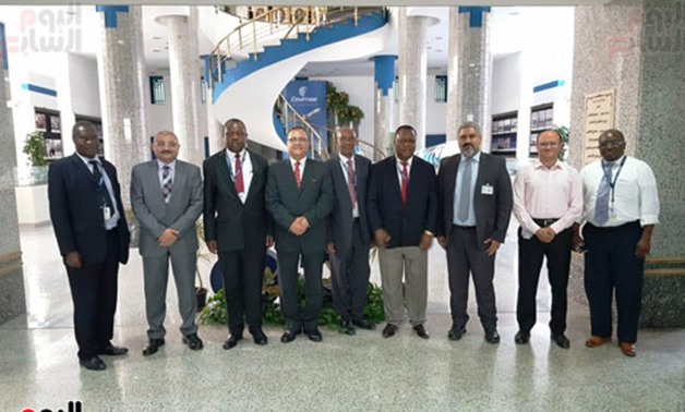 A Tanzanian delegation visits Egypt for more cooperation in aviation field- press photo