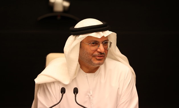 FILE: UAE’s Minister of State for Foreign Affairs Anwar Gargash