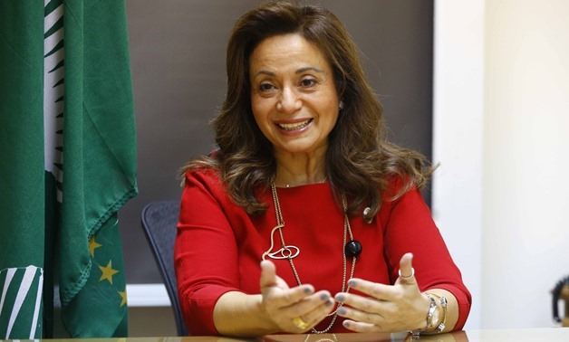 AU Commissioner Amani Abou Zeid during interview with Egypt Today in 2018 - Photo by: Hossam Atef/Egypt Today