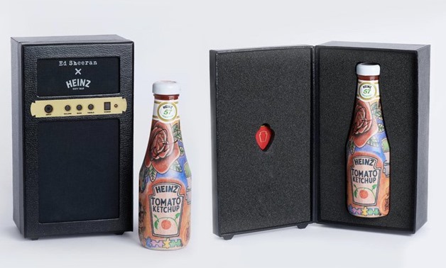 Only 150 'Ed Sheeran x Heinz' bottles were made, with most up for grabs via a giveaway.
Heinz