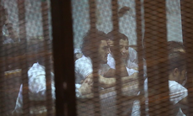 Giza Criminal Court on Monday handed down the death penalty for six people – Egypt Today/Karim Abdel Aziz