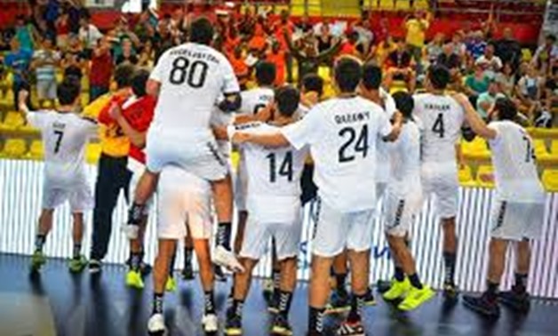 Egypt's U19 handball team - press photo