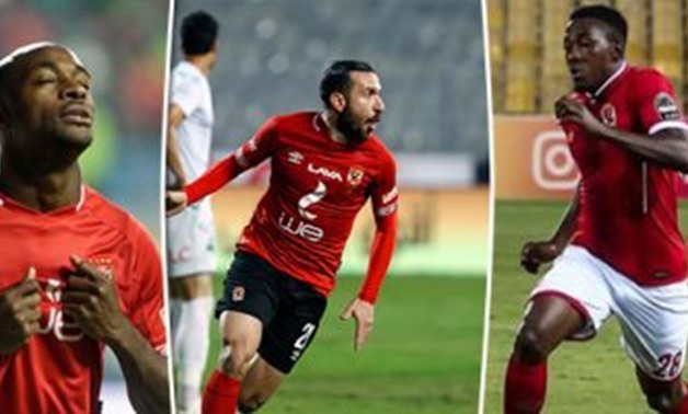 Al Ahly players - FILE