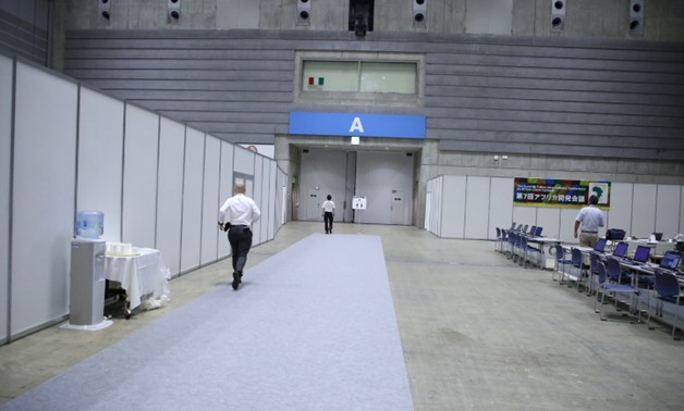 Pacifico Yokohama Conference Center that hosts the TICAD7 summit in Japan - Photo take by Nourhan Magdi/Egypt Today