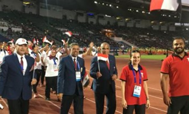 Egypt's delegation in Rabat-held African Games
