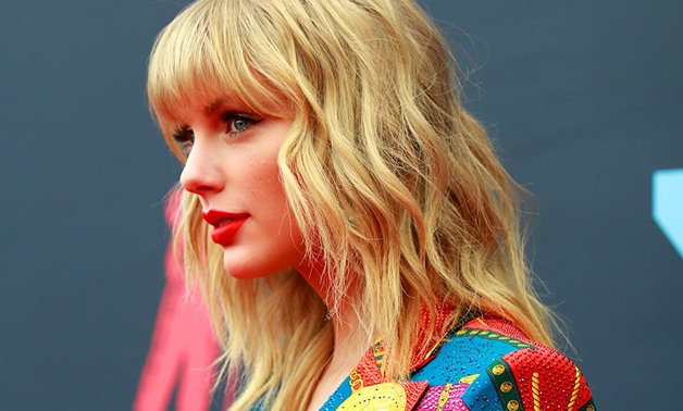 Taylor Swift attends the 2019 MTV Video Music Awards at the Prudential Center in Newark, New Jersey, US on Aug. 26, 2019. Caitlin Ochs, Reuters

