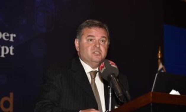 FILE – Minister of Public Business Sector Hisham Tawfik