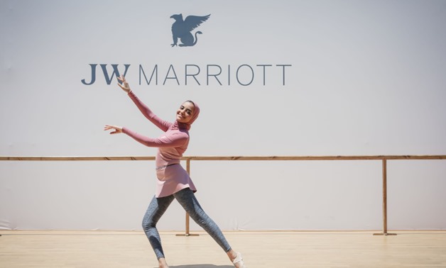 JW Marriott Hotels & Resorts welcomed the passionate Egyptian ballerina, Engy El Shazly, to her home city to host an immersive barre class 