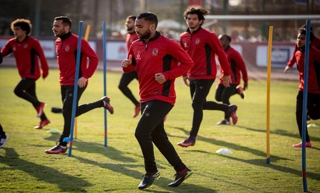 Al-Ahly first team training - File photo